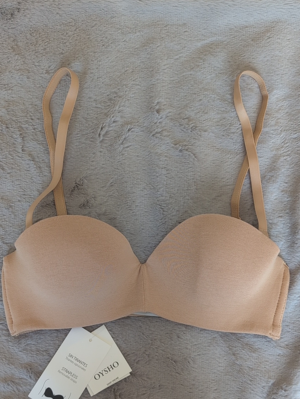 2/$50Strapless Convertible Bra in Nude, NWT